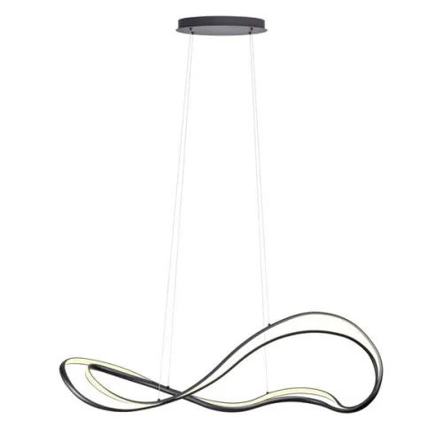 Redo Tempest fekete LED függesztett lámpa (RED-01-3599) LED 1 izzós IP20