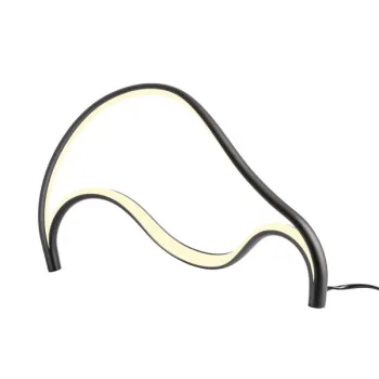 Redo Tempest fekete LED asztali lámpa (RED-01-3602) LED 1 izzós IP20