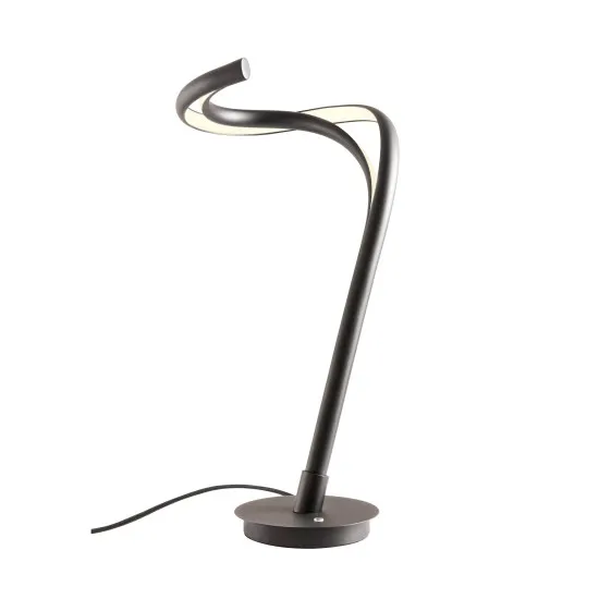 Redo Tempest fekete LED asztali lámpa (RED-01-3605) LED 1 izzós IP20