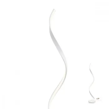 Redo Torsion fehér LED állólámpa (RED-01-1896) LED 1 izzós IP20