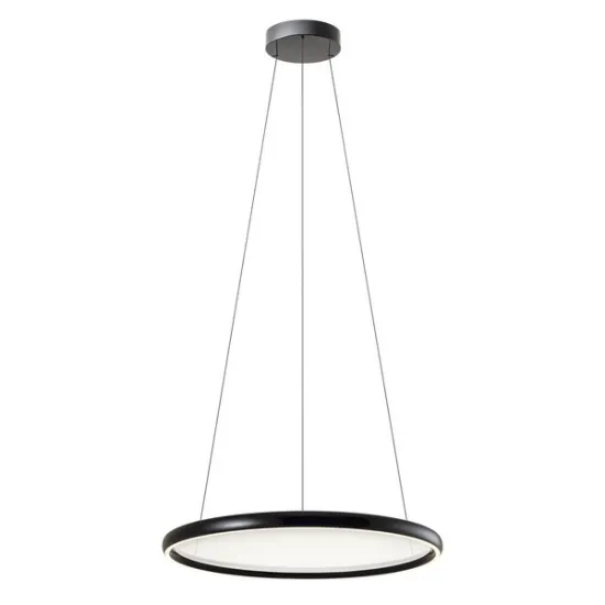 Redo Vance fekete távirányítós LED függesztett lámpa (RED-01-3738) LED 1 izzós IP20