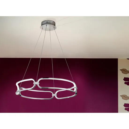 SCHULLER COLETTE króm LED függesztett lámpa (SCH-786831) LED  IP20
