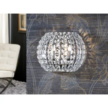 SCHULLER DIAMOND króm fali lámpa (SCH-508323) G9 2 izzós IP20 SCHULLER DIAMOND króm fali lámpa (SCH-508323) G9 2 izzós IP20