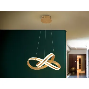 SCHULLER LAZAS arany LED függesztett lámpa (SCH-486705) LED  IP20