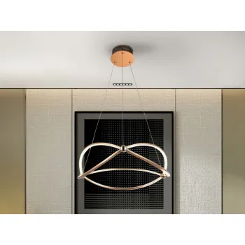 SCHULLER OCELLIS rozé LED függesztett lámpa (SCH-757232) LED  IP20