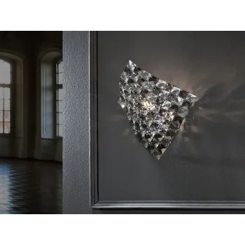 SCHULLER SATEN króm fali lámpa (SCH-160785) G9 1 izzós IP20