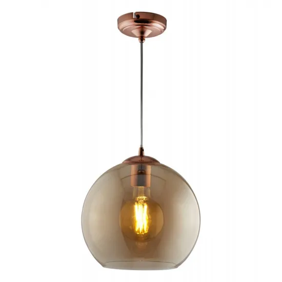 Searchlight Balls bronz-borostyán függesztett lámpa (SL-1635AM) E27 1 izzós IP20