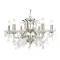 Searchlight Paris ezüst-átlátszó kristály csillár (SL-8736-6SS) E14 6 izzós IP20