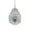 Searchlight Peacock króm-átlátszó kristály függesztett lámpa (SL-86012-20CC) G9 20 izzós IP20