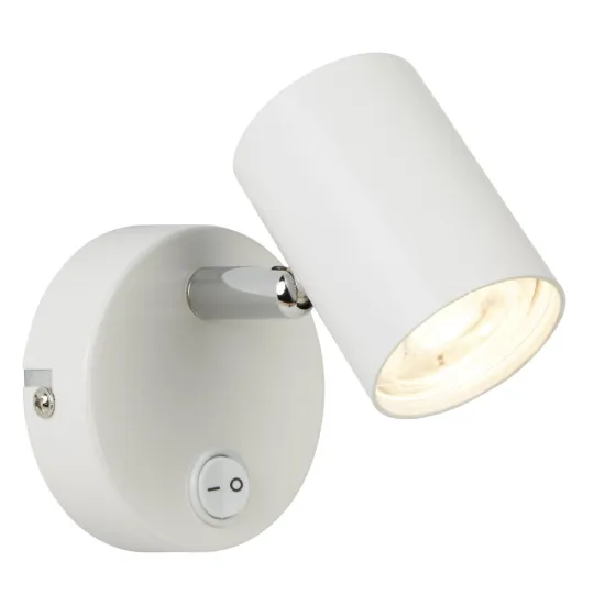 Searchlight Rollo fehér LED fali spotlámpa (SL-3171WH) LED 1 izzós IP20