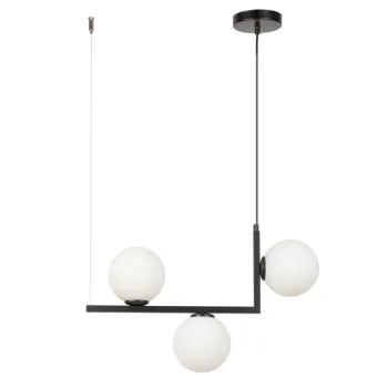 Sigma Andy fekete-fehér függesztett lámpa (SIG-33609) G9 3 izzós IP20