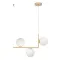 Sigma Andy arany-fehér függesztett lámpa (SIG-33610) G9 3 izzós IP20