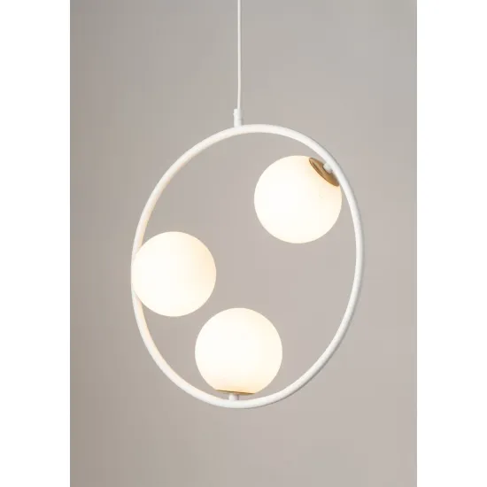 Sigma Aqua arany-fehér függesztett lámpa (SIG-33414) G9 3 izzós IP20