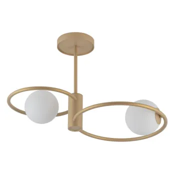 Sigma Aqua arany-fehér mennyezeti lámpa (SIG-33464) G9 2 izzós IP20