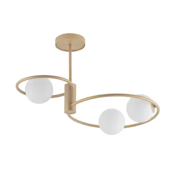 Sigma Aqua arany-fehér mennyezeti lámpa (SIG-33467) G9 3 izzós IP20