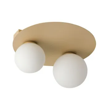 Sigma Argon arany-fehér mennyezeti/fali lámpa (SIG-33268) G9 2 izzós IP20