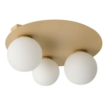 Sigma Argon arany-fehér mennyezeti/fali lámpa (SIG-33271) G9 3 izzós IP20