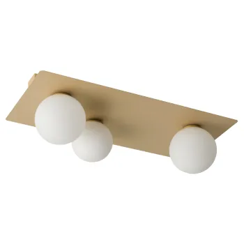 Sigma Argon arany-fehér mennyezeti/fali lámpa (SIG-33280) G9 3 izzós IP20