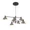 Sigma Artis fekete-arany függesztett lámpa (SIG-40569) E14 6 izzós IP20