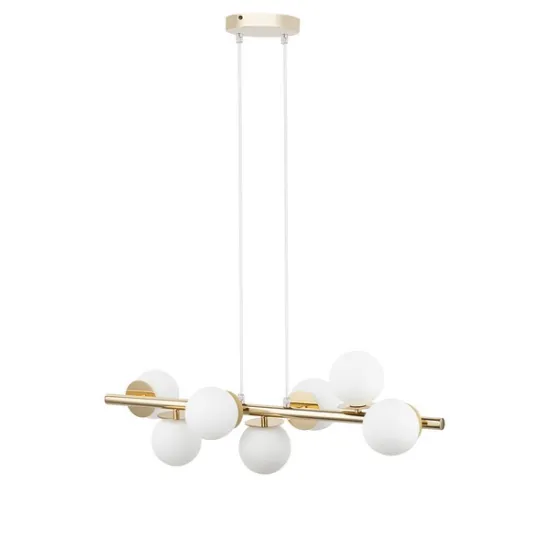 Sigma Avola arany-fehér függesztett lámpa (SIG-40796) G9 7 izzós IP20