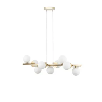 Sigma Avola arany-fehér függesztett lámpa (SIG-40797) G9 9 izzós IP20