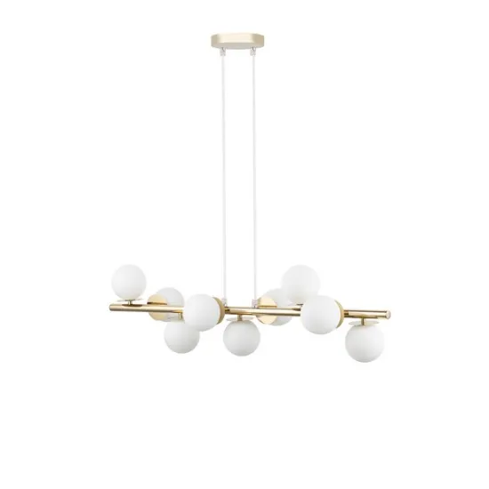 Sigma Avola arany-fehér függesztett lámpa (SIG-40797) G9 9 izzós IP20