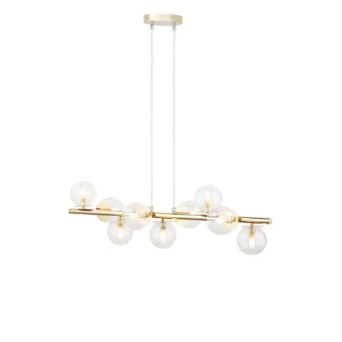 Sigma Avola arany-átlátszó függesztett lámpa (SIG-40801) G9 9 izzós IP20