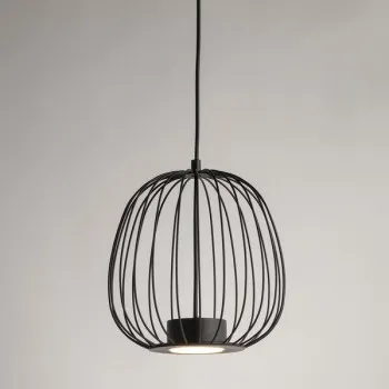 Sigma Bell Plus fekete függesztett lámpa (SIG-40877) GX53 1 izzós IP20