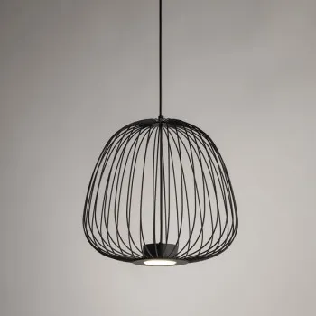 Sigma Bell Plus fekete függesztett lámpa (SIG-40878) GX53 1 izzós IP20