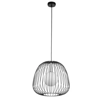 Sigma Bell fekete-ezüst függesztett lámpa (SIG-40723) G9 1 izzós IP20