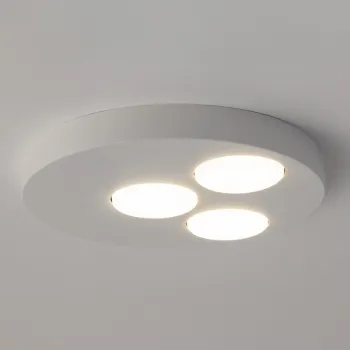 Sigma Bros bézs-fehér mennyezeti lámpa (SIG-40835) GX53 3 izzós IP20