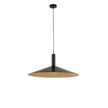 Sigma Capri fekete-arany függesztett lámpa (SIG-41011) E27 1 izzós IP20