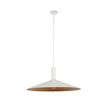 Sigma Capri fehér-réz függesztett lámpa (SIG-41017) E27 1 izzós IP20