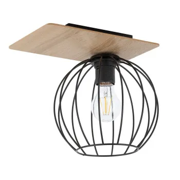 Sigma Cyber barna-fekete mennyezeti lámpa (SIG-32357) E27 1 izzós IP20