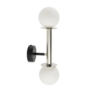 Sigma Daisy ezüst-fehér fali lámpa (SIG-40768) G9 2 izzós IP20