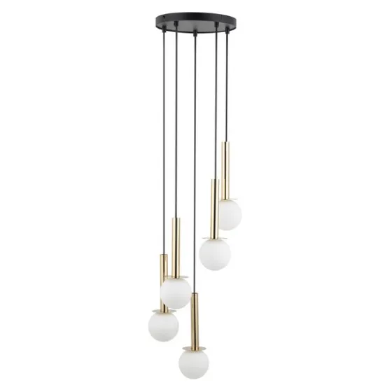 Sigma Daisy arany-fehér függesztett lámpa (SIG-40771) G9 5 izzós IP20