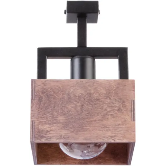 Sigma Dakota fekete-barna mennyezeti lámpa (SIG-31744) E27 1 izzós IP20 Sigma Dakota fekete-barna mennyezeti lámpa (SIG-31744) E27 1 izzós IP20