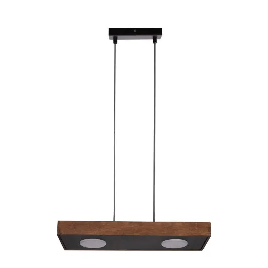 Sigma Dalia fekete-barna függesztett lámpa (SIG-41004) GX53 2 izzós IP20