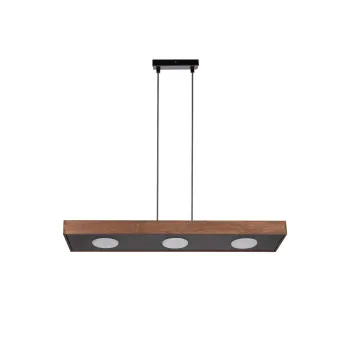 Sigma Dalia fekete-barna függesztett lámpa (SIG-41005) GX53 3 izzós IP20