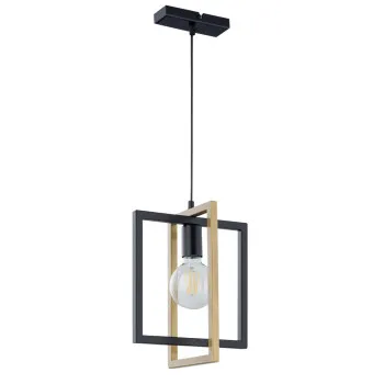 Sigma Eden fekete-arany függesztett lámpa (SIG-32230) E27 1 izzós IP20