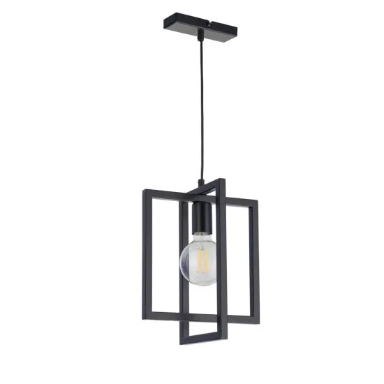 Sigma Eden fekete függesztett lámpa (SIG-32231) E27 1 izzós IP20