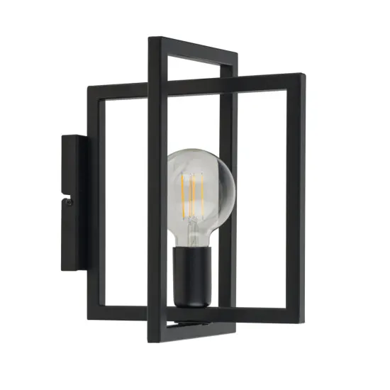 Sigma Eden fekete fali lámpa (SIG-32239) E27 1 izzós IP20