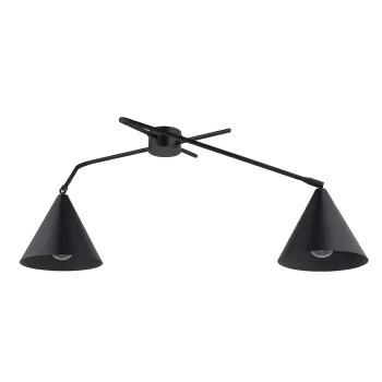 Sigma Galaxy fekete mennyezeti lámpa (SIG-40937) E27 2 izzós IP20