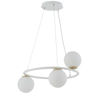 Sigma Gama Kolo fehér függesztett lámpa (SIG-33384) G9 3 izzós IP20