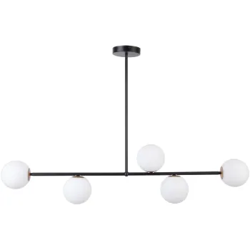 Sigma Gama fekete-fehér függesztett lámpa (SIG-33186) G9 5 izzós IP20 Sigma Gama fekete-fehér függesztett lámpa (SIG-33186) G9 5 izzós IP20