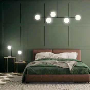 Sigma Gama fekete-fehér asztali lámpa (SIG-50201) G9 1 izzós IP20