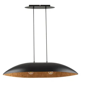 Sigma Gondola fekete-réz függesztett lámpa (SIG-40635) E27 2 izzós IP20