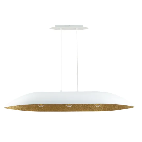 Sigma Gondola fehér-arany függesztett lámpa (SIG-40636) E27 3 izzós IP20