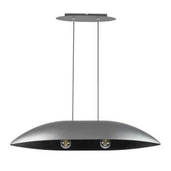 Sigma Gondola ezüst-fekete függesztett lámpa (SIG-40643) E27 2 izzós IP20