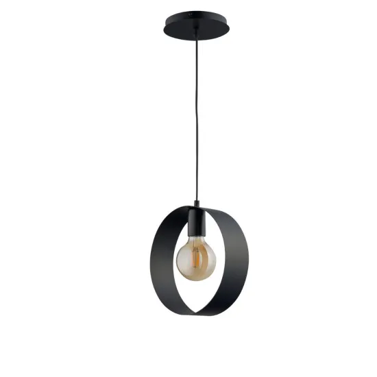 Sigma Happy fekete függesztett lámpa (SIG-32280) E27 1 izzós IP20